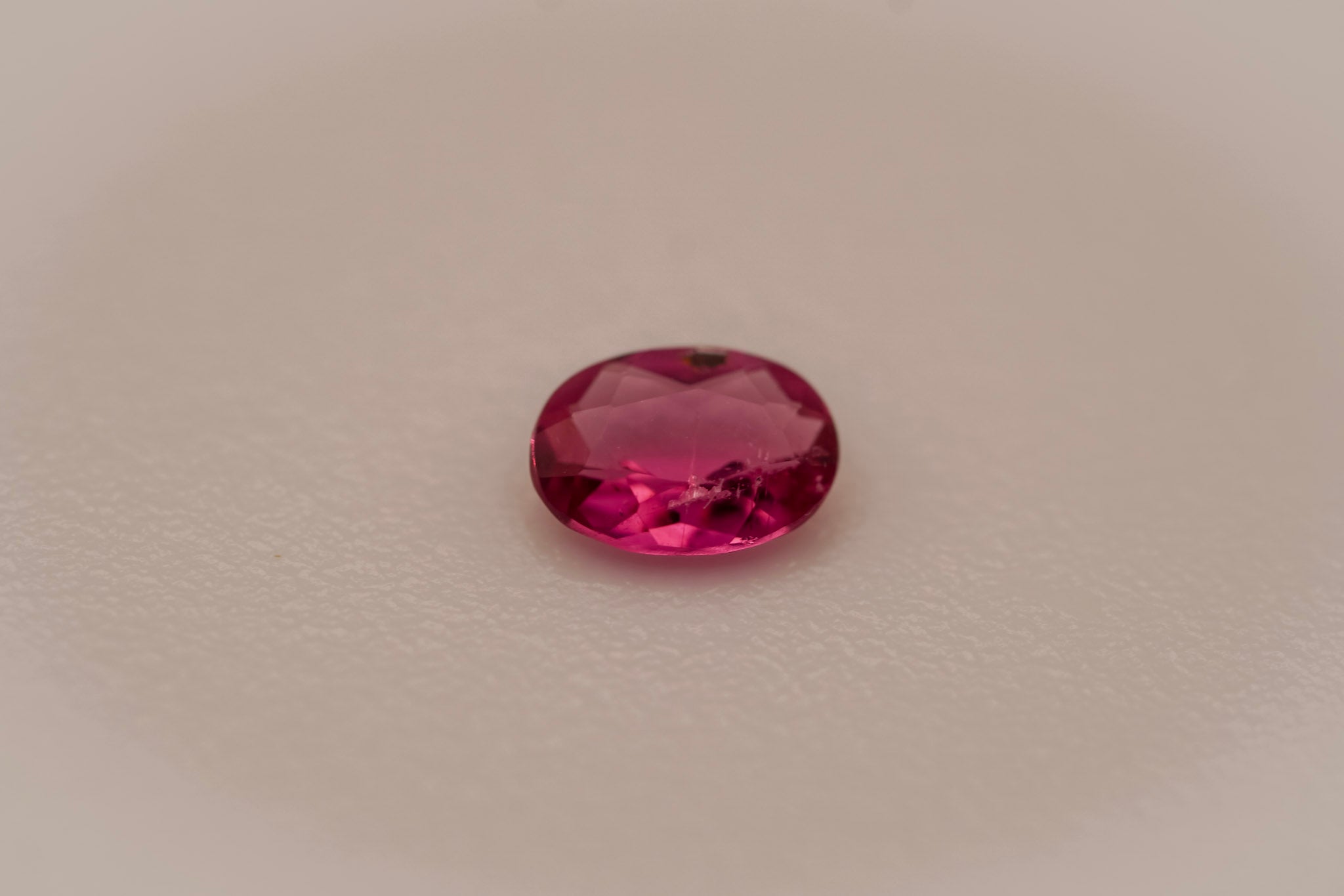 Rubellite Oval Cut 0.59 carats