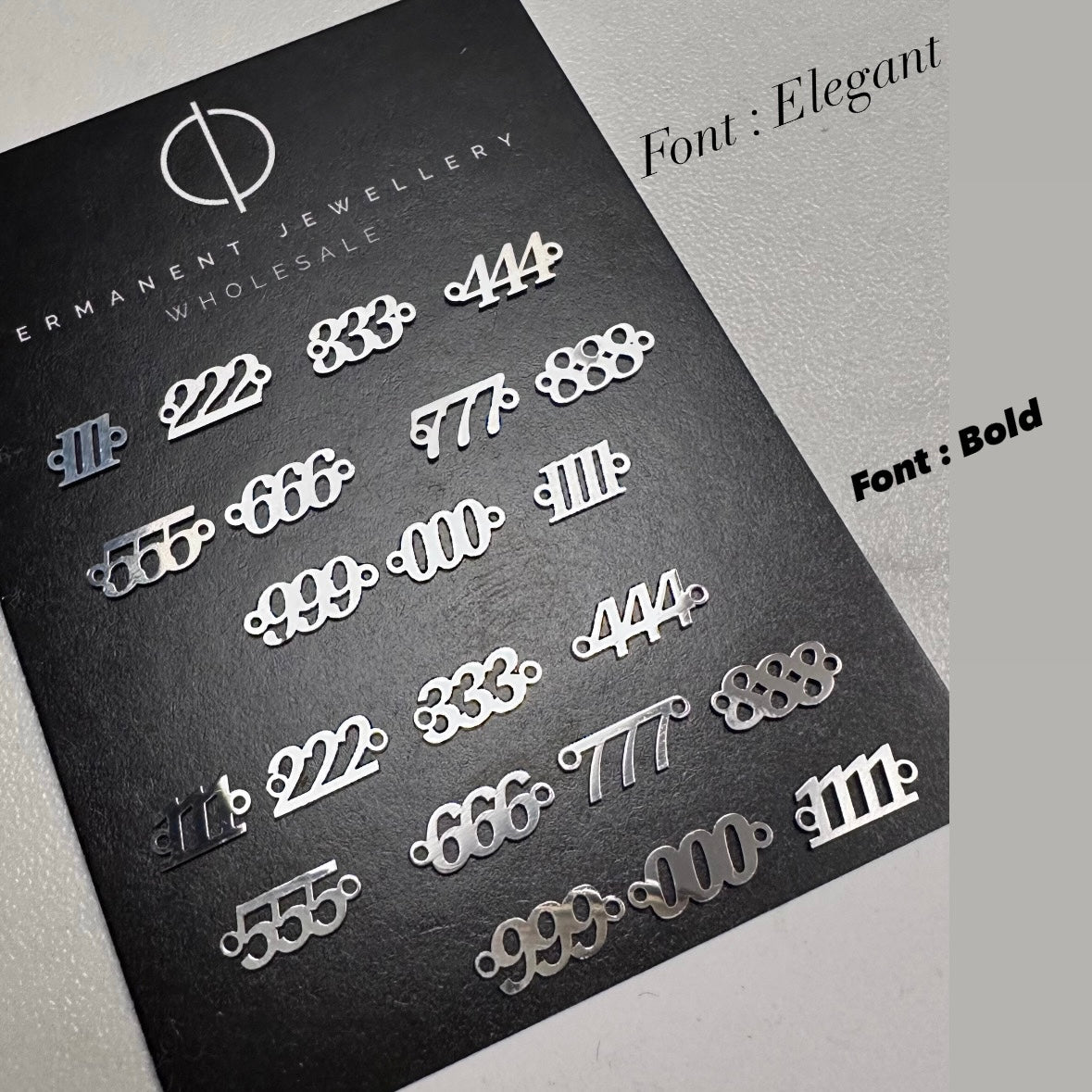 Angel Number Charm (New Style)