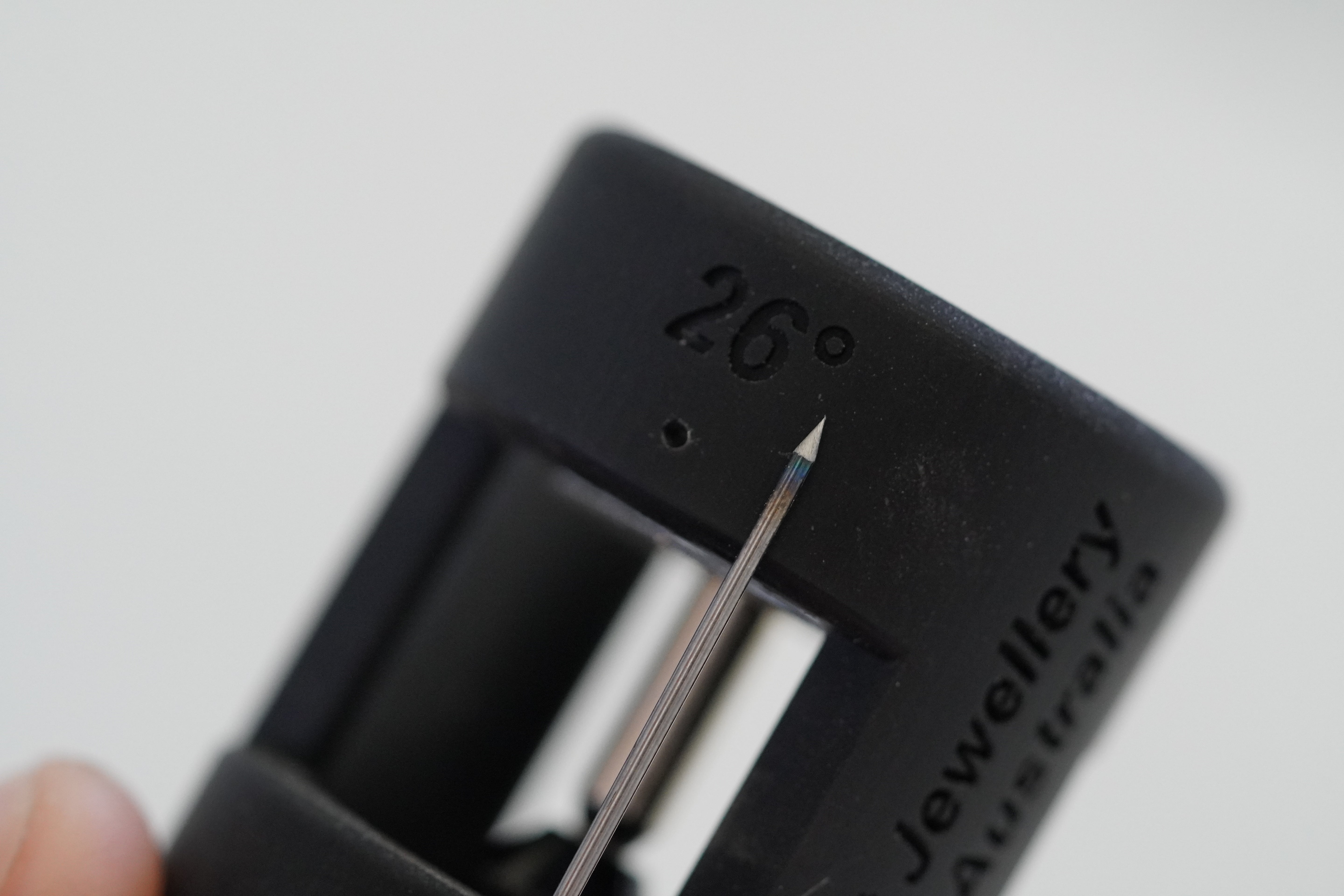 Tungsten Sharpener & Guide