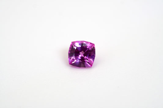 Pink Sapphire Cushion Cut 4.47 carats