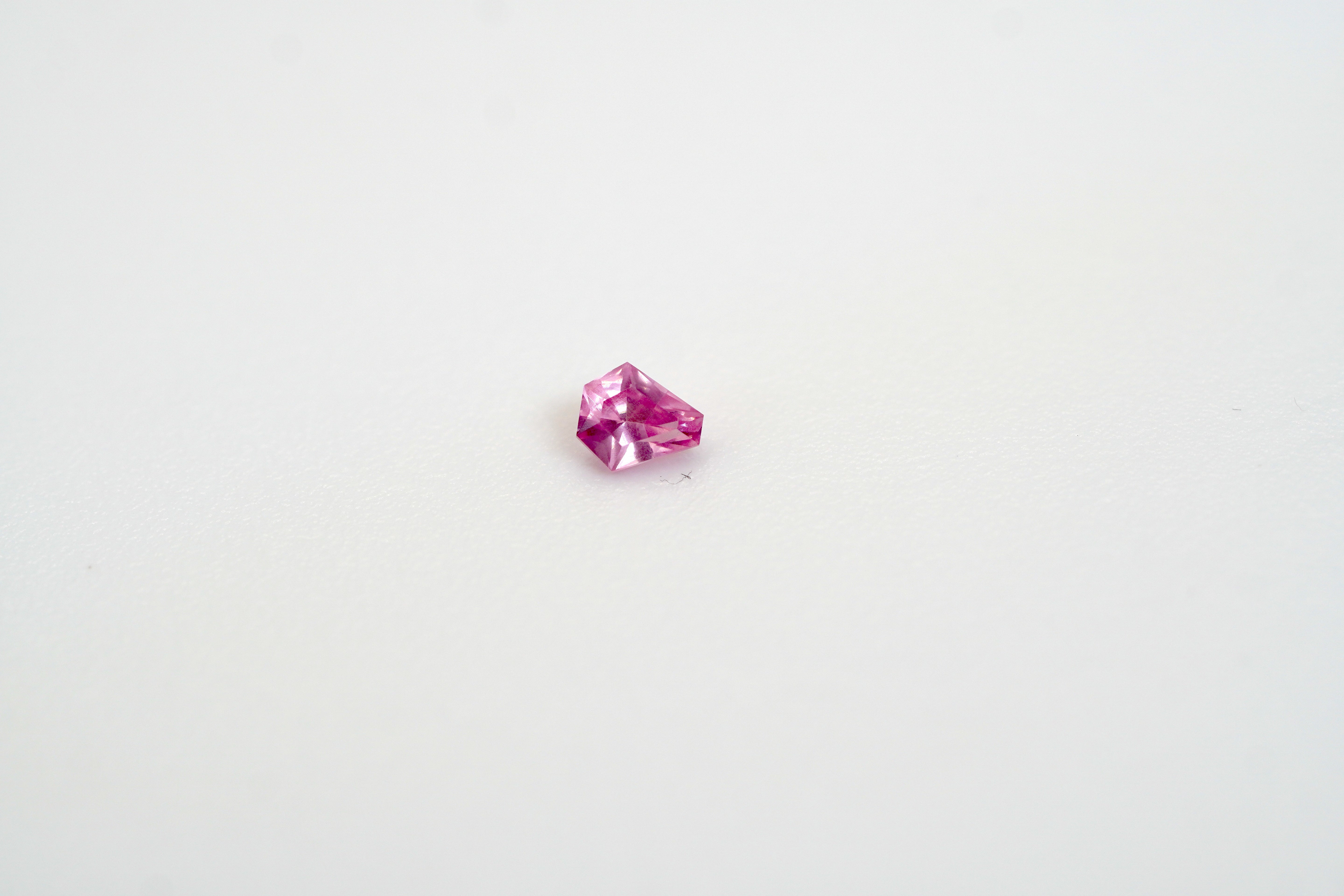 Pink Spinel Coffin Cut 0.45 carats