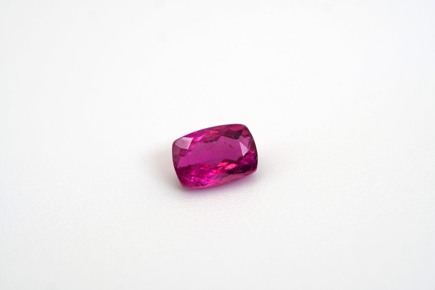 Rubellite Emerald Cut 2.96 carats