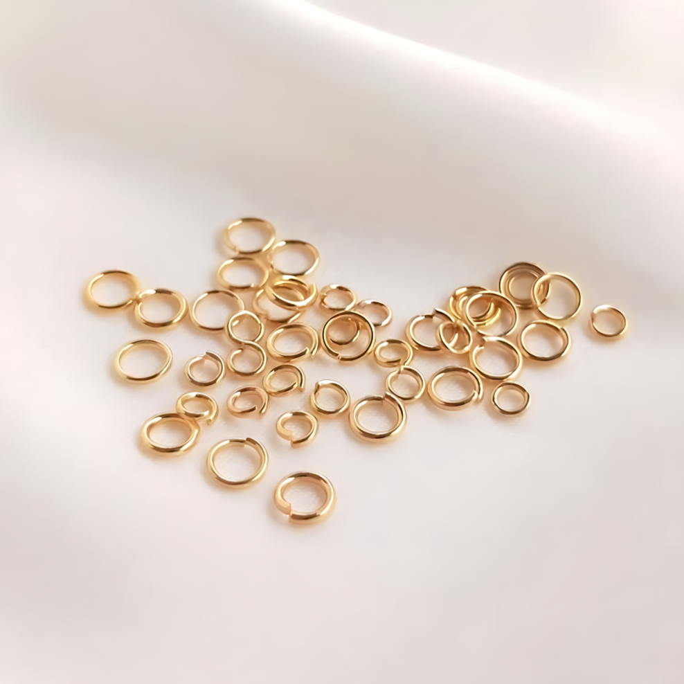 Solid Gold Jump Rings