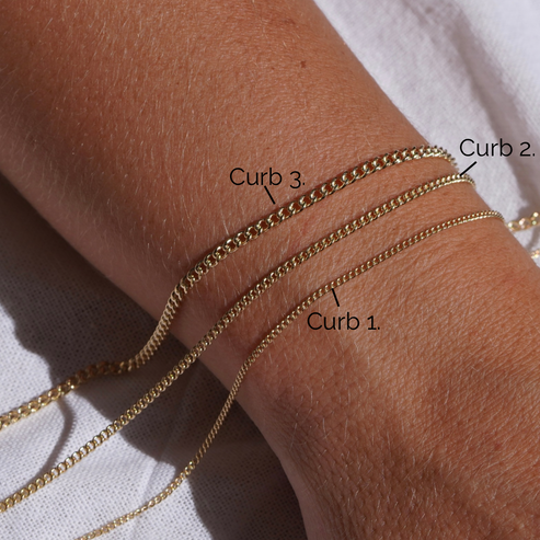 Curb Chain – Permanent Jewellery Wholesale Australia