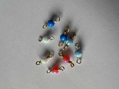 5 pack 4mm Lab Opal connectors