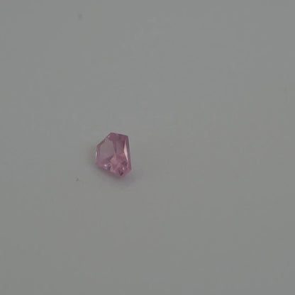 Pink Spinel Coffin Cut 0.45 carats