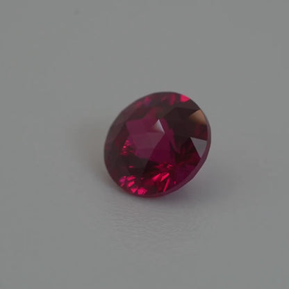 Ruby Pixel Round Cut 3.62 carats